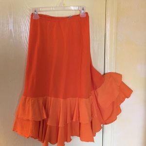 Fun flirty salsa skirt from Costa Rica!
